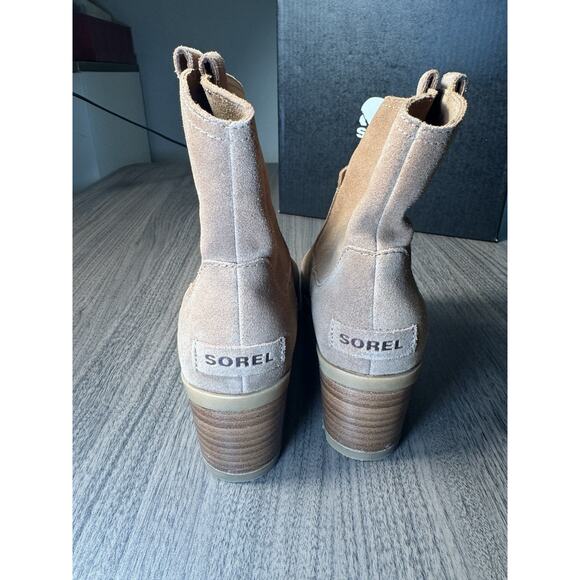 Sorel Women's Cate Pull on Brown Boot waterproof suede, size 8.5 - Picture 4 of 8